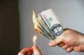 Cash Down Time – That Moment When You Start Burning Money…..